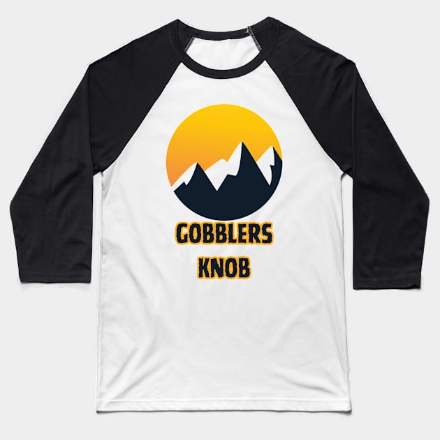 Gobblers Knob Baseball T-Shirt by Canada Cities